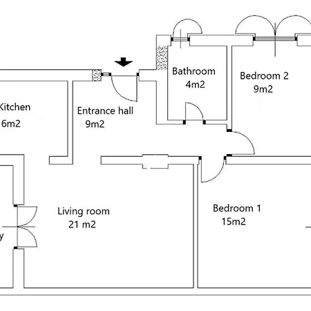 Apartment Green Pula شقة بولا
