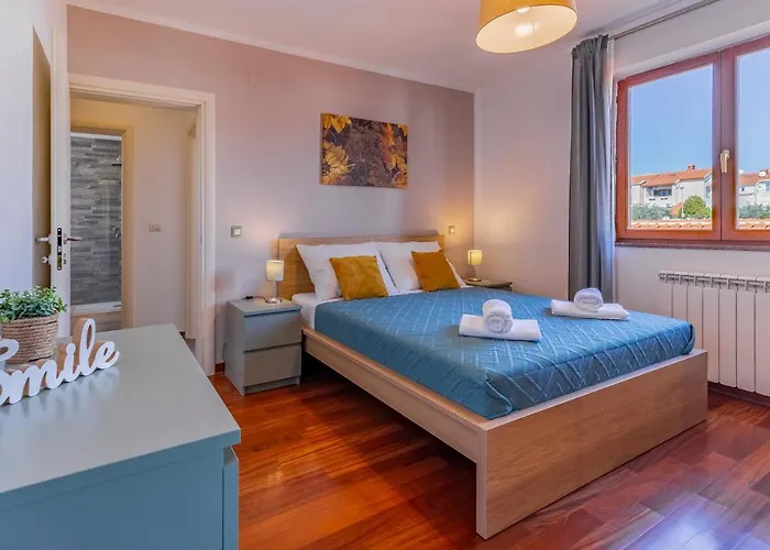 Modern 70M2 Apartment Green Pula 2 Bedrooms Sea View & Private Parking Lejlighed *